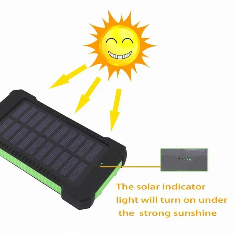 200000mAh Solar Power Bank